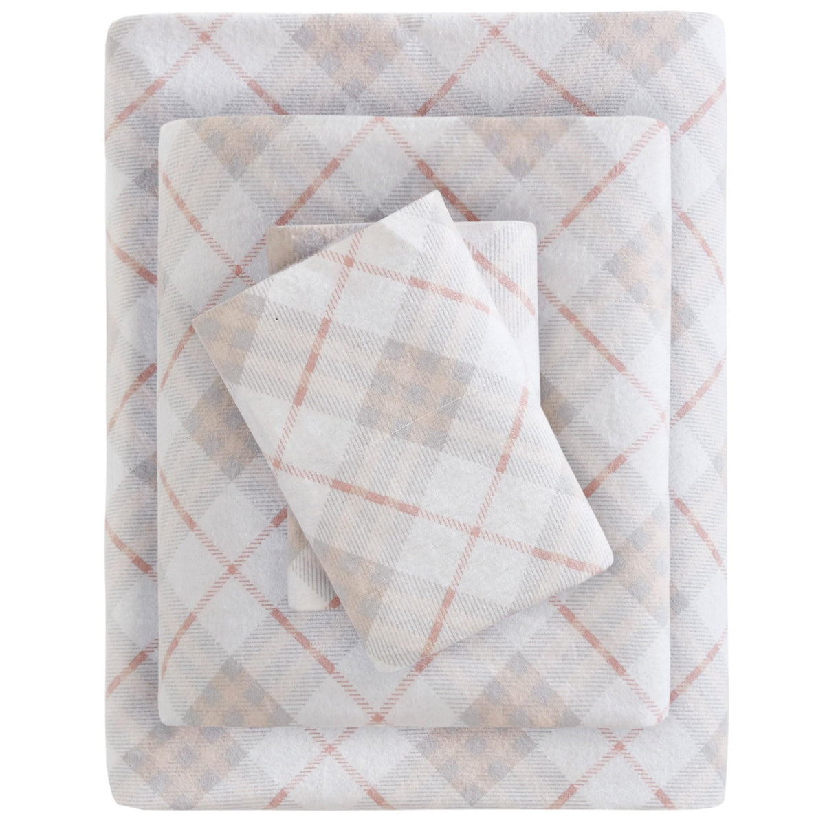 Sleep Philosophy parure Queen face avant montrant couleur et imprimé chaleureux