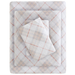 Sleep Philosophy parure Queen face avant montrant couleur et imprimé chaleureux