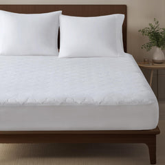 Sleep Philosophy protège-matelas Twin XL face avant montrant matelassage nuageux et confort