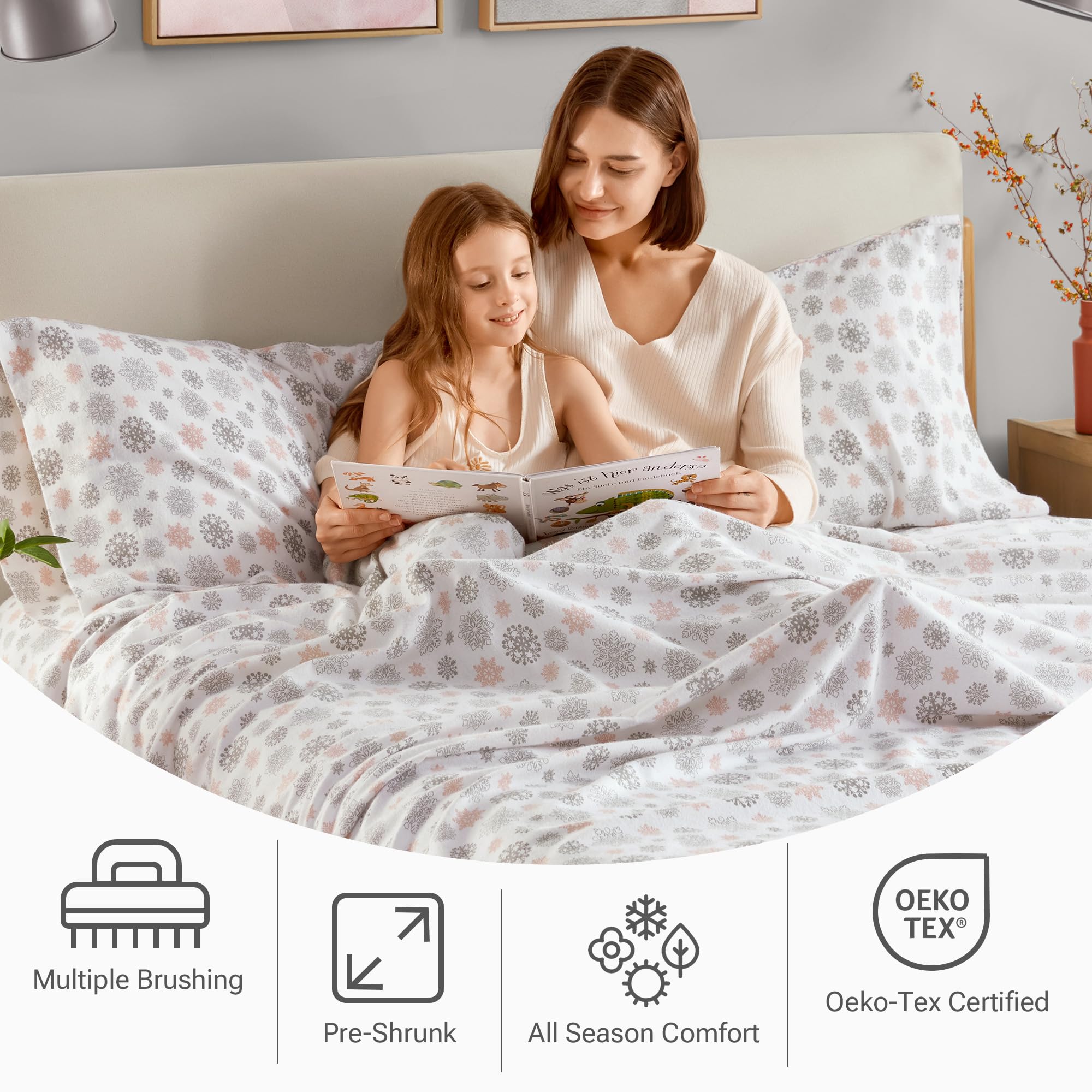 Sleep Philosophy deux taies assorties finition nette
