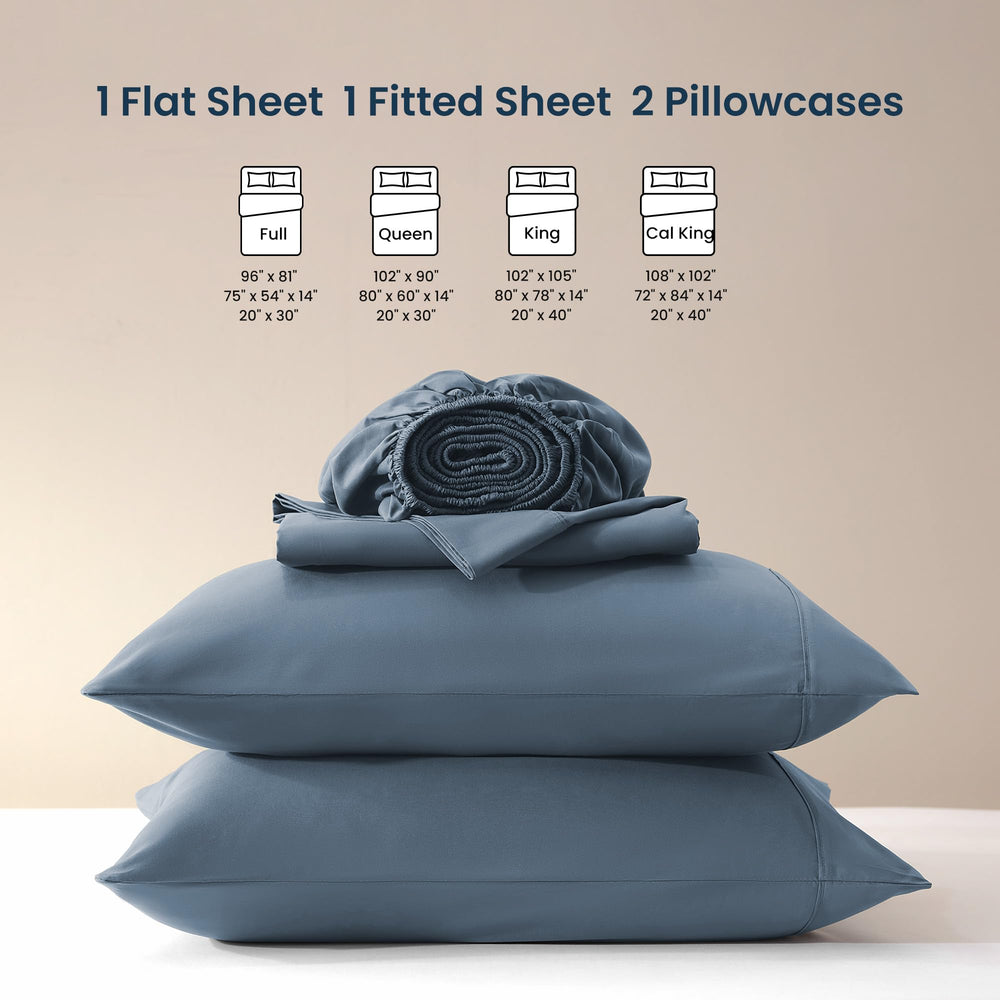 SLEEP ZONE comparaison taille Queen illustrant ajustement et couverture