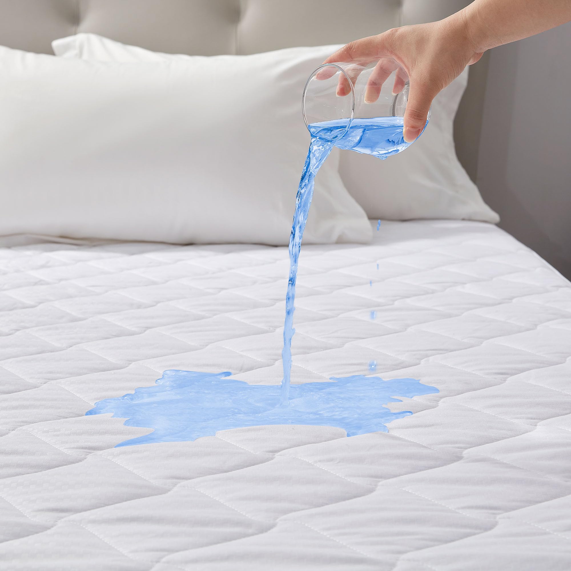 SLEEP ZONE emballage et instructions de lavage pour un entretien facile