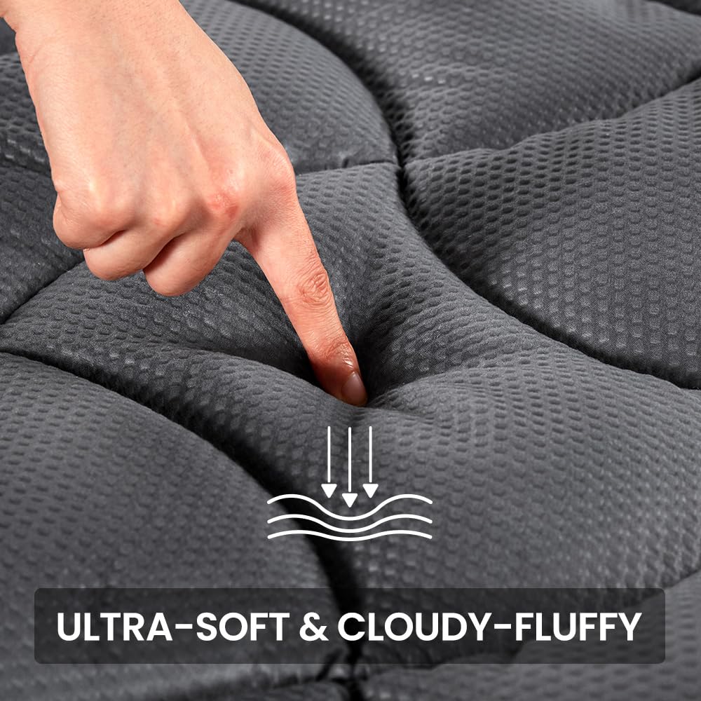 SLEEP ZONE gros plan du garnissage 5D offrant moelleux durable