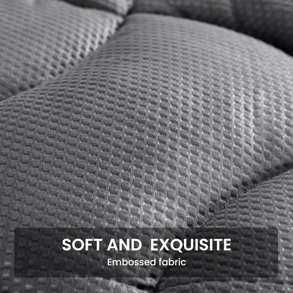 SLEEP ZONE jupe extensible ajustée sur matelas épais offrant maintien sûr