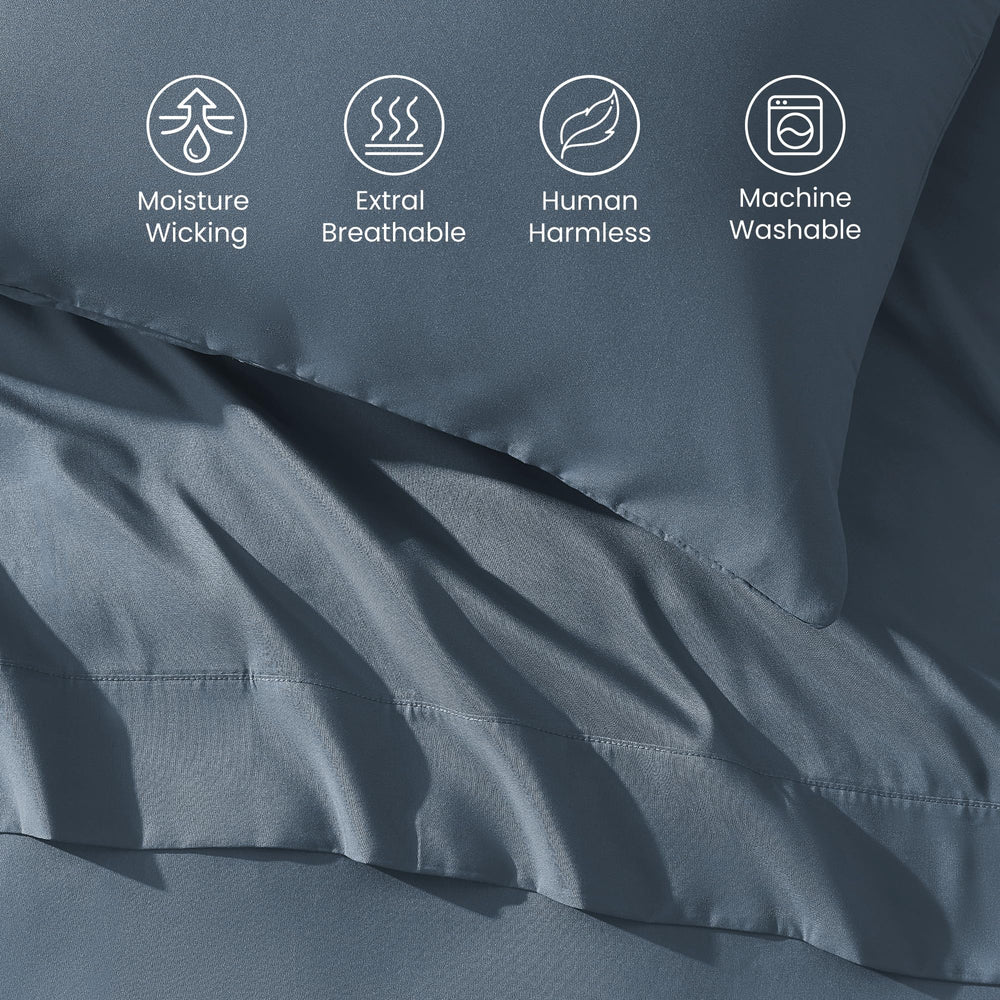 SLEEP ZONE taie d'oreiller 20x30 montrant couture propre et confort