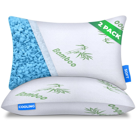 Sleepavo face avant du lot de 2 montrant emballage et dimensions, confort immédiat