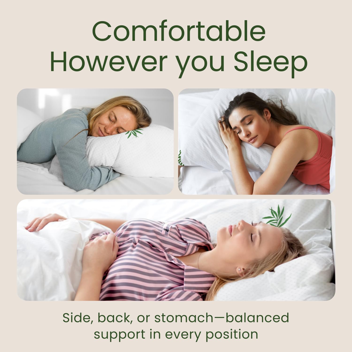 Sleepavo main ajustant rembourrage intérieur démontrant personnalisation du soutien