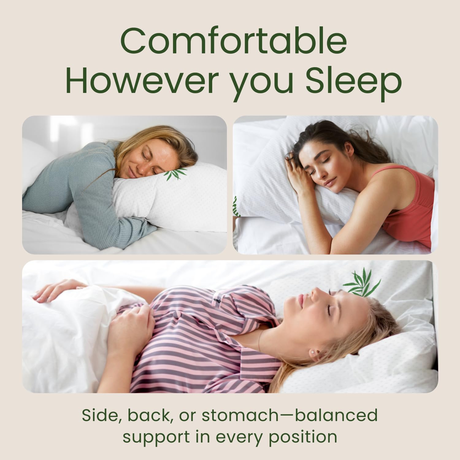 Sleepavo mousse déchiquetée exposée pour adaptabilité et soutien modulable
