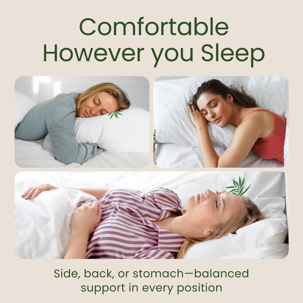 Sleepavo mousse déchiquetée exposée pour adaptabilité et soutien modulable