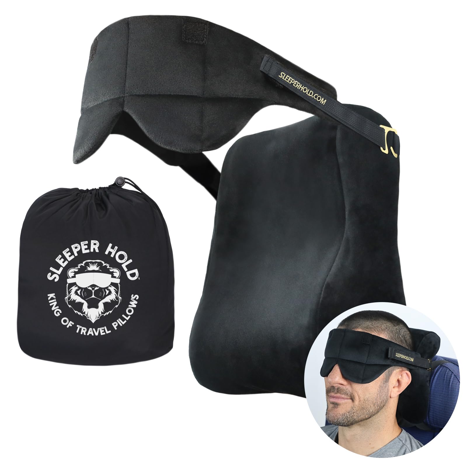 Sleeper Hold comparaison taille avec une main pour évaluer compacité