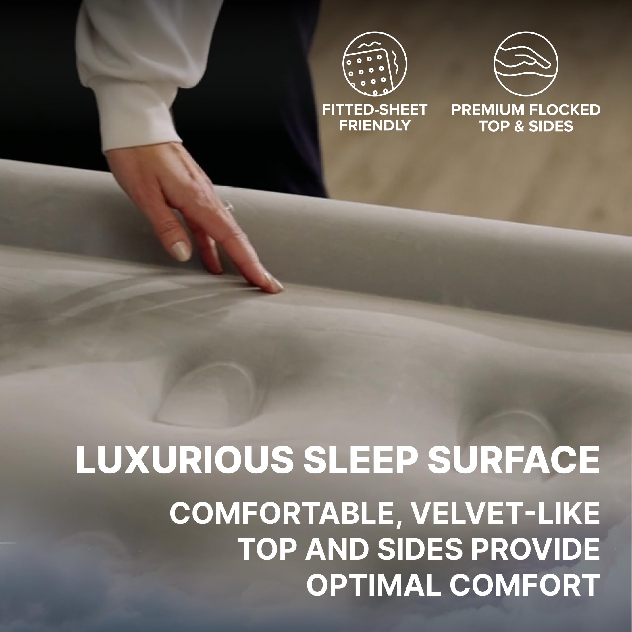 SLEEPLUX coupe inte9rieure montrant coil beams, soutien uniforme