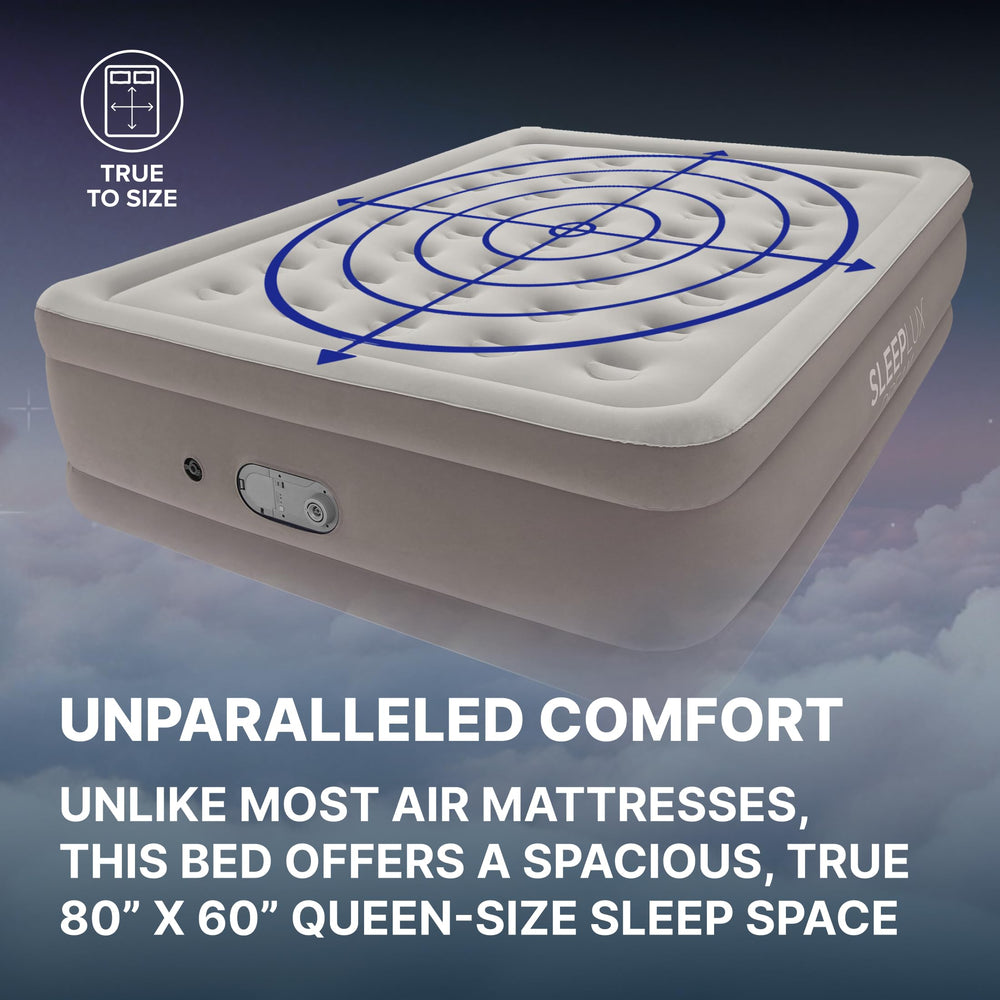SLEEPLUX profil sure9leve9 18 pouces, acce8s facilite9 et soutien