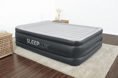 SLEEPLUX vue avant du matelas gonflé montrant l'aspect fini et bénéfice confort