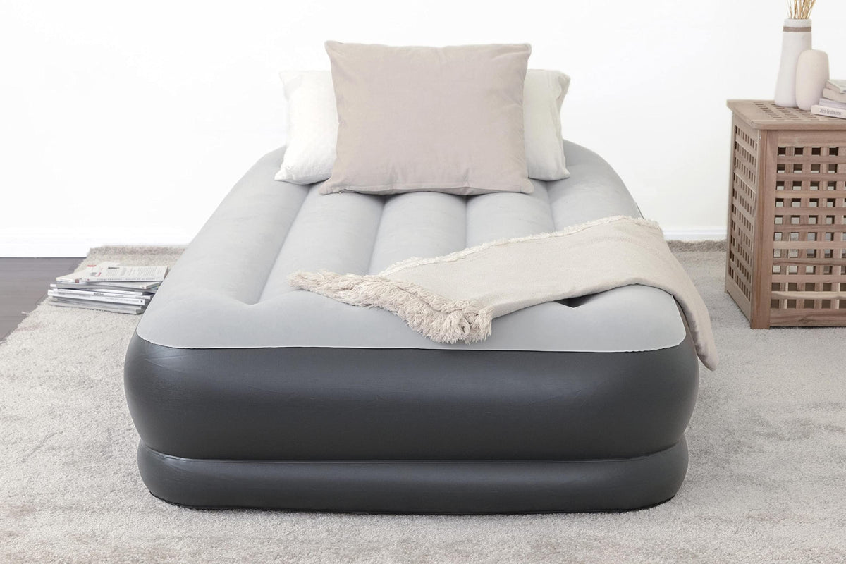 SLEEPLUX vue frontale du matelas prêt à l'emploi, confort instantané