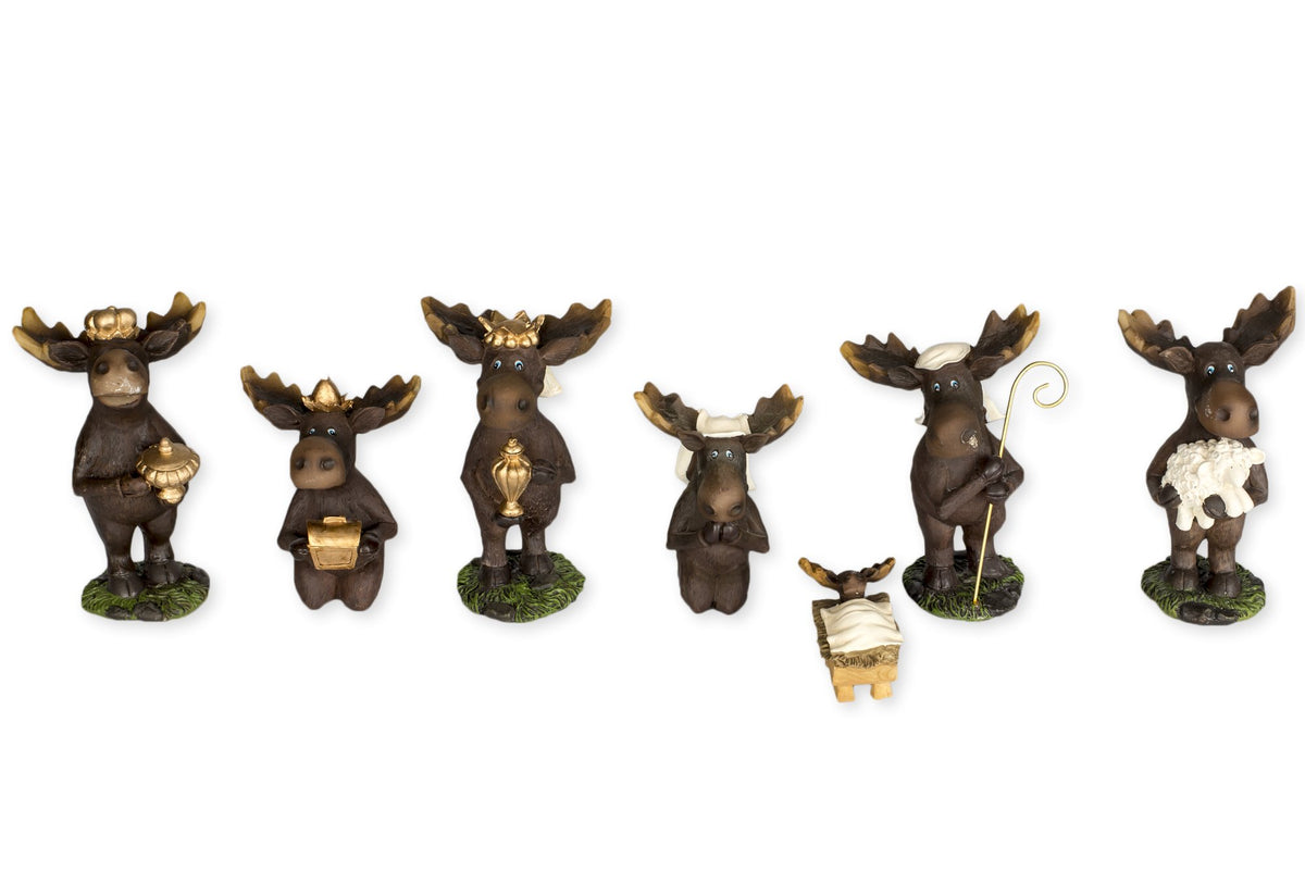 Slifka Sales Co. figurines devant paquet cadeau, présentation prête à offrir