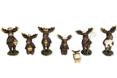 Slifka Sales Co. figurines devant paquet cadeau, présentation prête à offrir