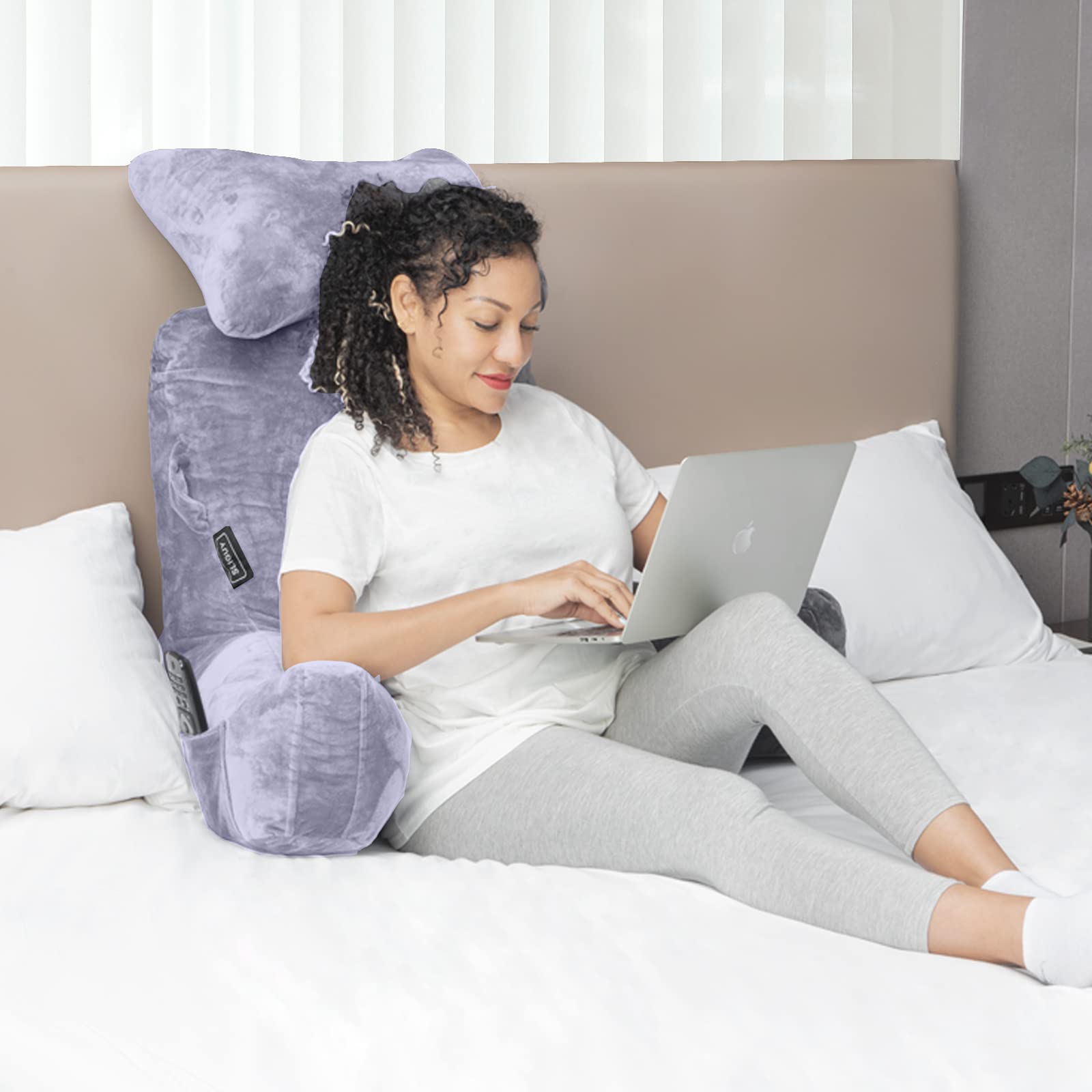 SLIGUY gros plan du velours doux illustrant confort et toucher agréable