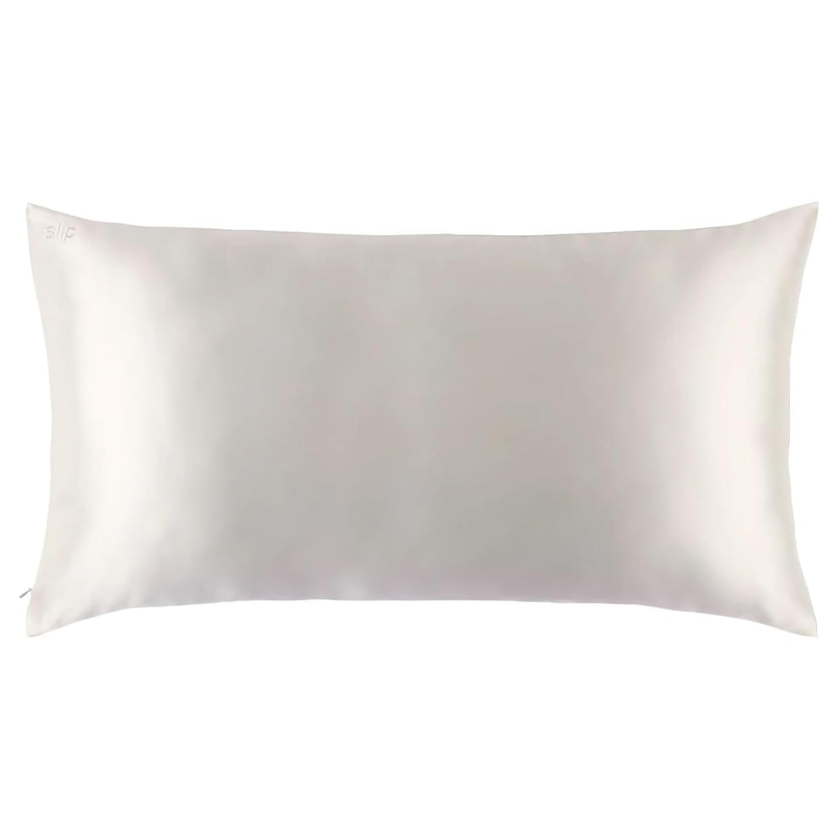Slip housse d'oreiller King face avant montrant finition luxueuse et confort