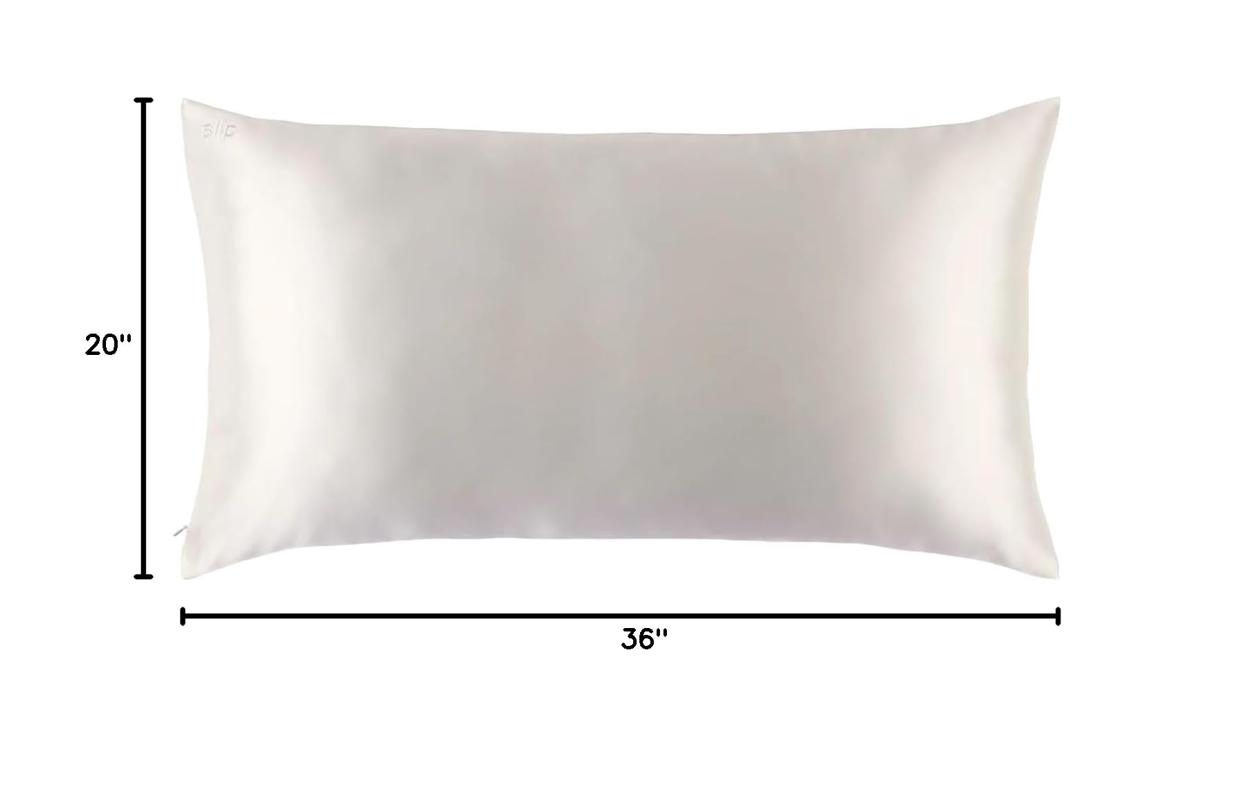 Slip packaging et étiquette indiquant qualité Mulberry 100% pure soie