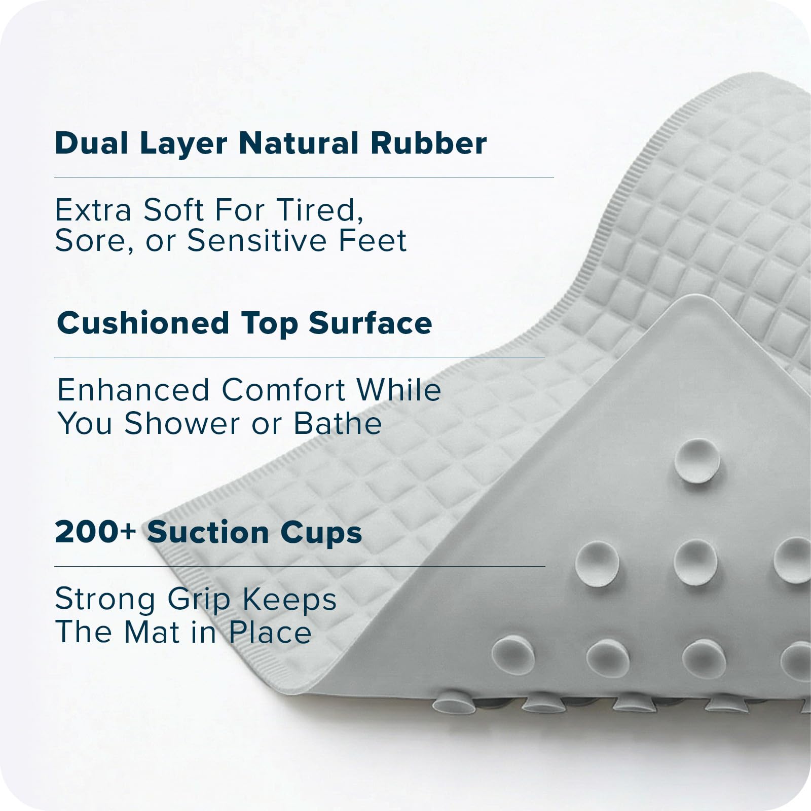 SlipX Solutions texture caoutchouc naturel durable visible pour longévité