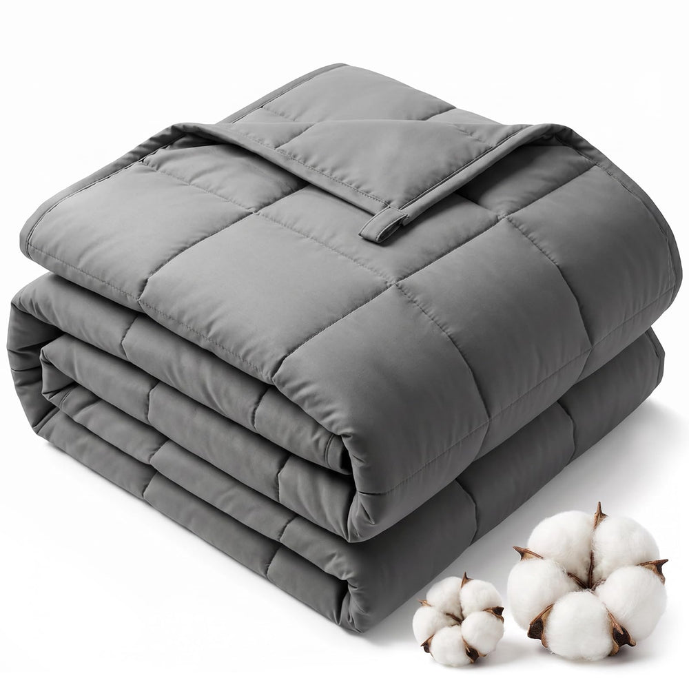 Smart Queen couverture devant montrant design et couleur grise pour confort