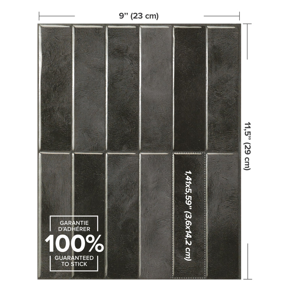 Smart Tiles comparaison d'échelle près d'un plan de travail pour visualiser dimensions