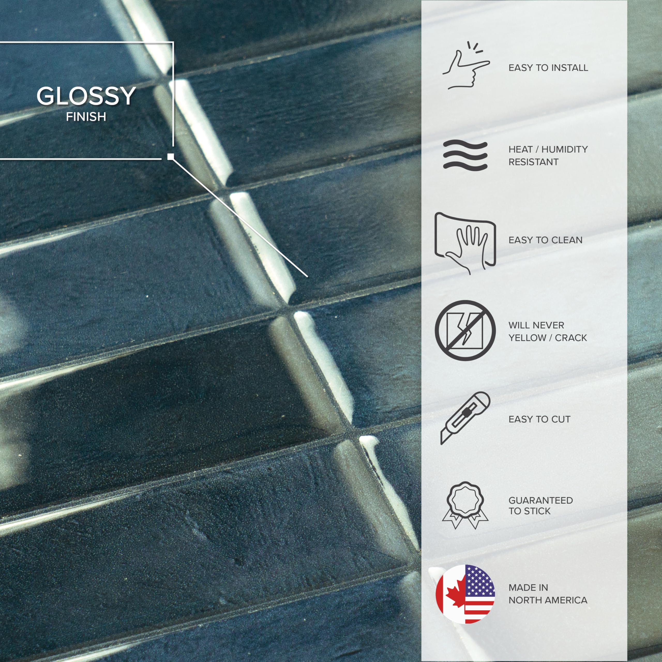 Smart Tiles ambiance salle de bain résiste vapeur et design élégant