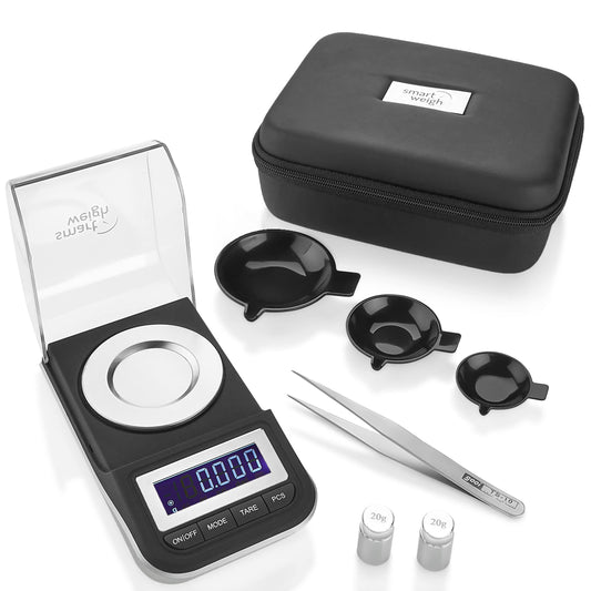 Smart Weigh vue avant compacte avec affichage précis et gain de place