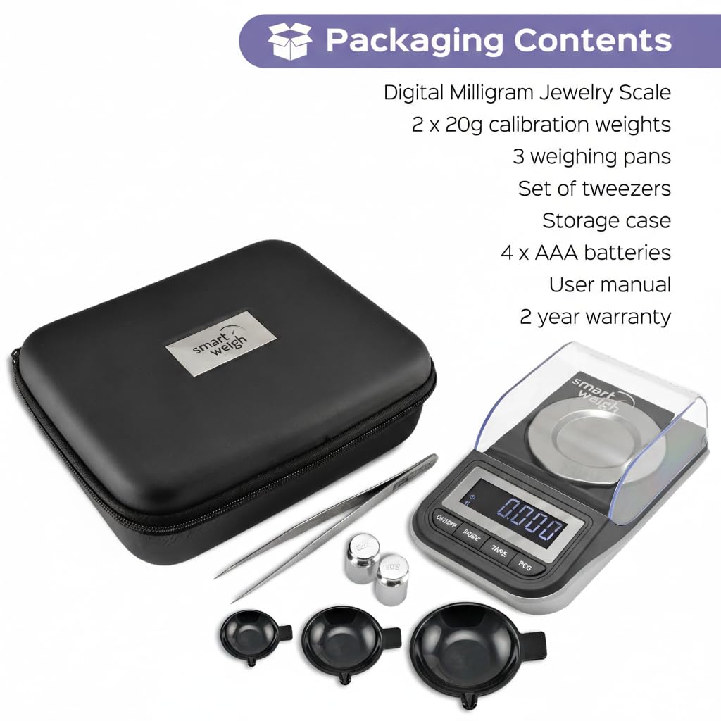 Smart Weigh pesée d'or sur plateau illustrant précision pour métaux précieux