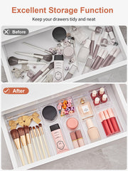 SMARTAKE bac contenant pinceaux de maquillage facilitant accès et protection
