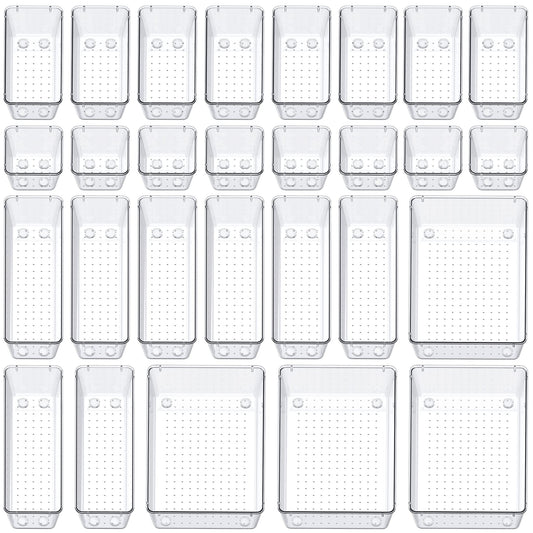 SMARTAKE face du lot 28 pièces montrant l'ensemble et gain de place