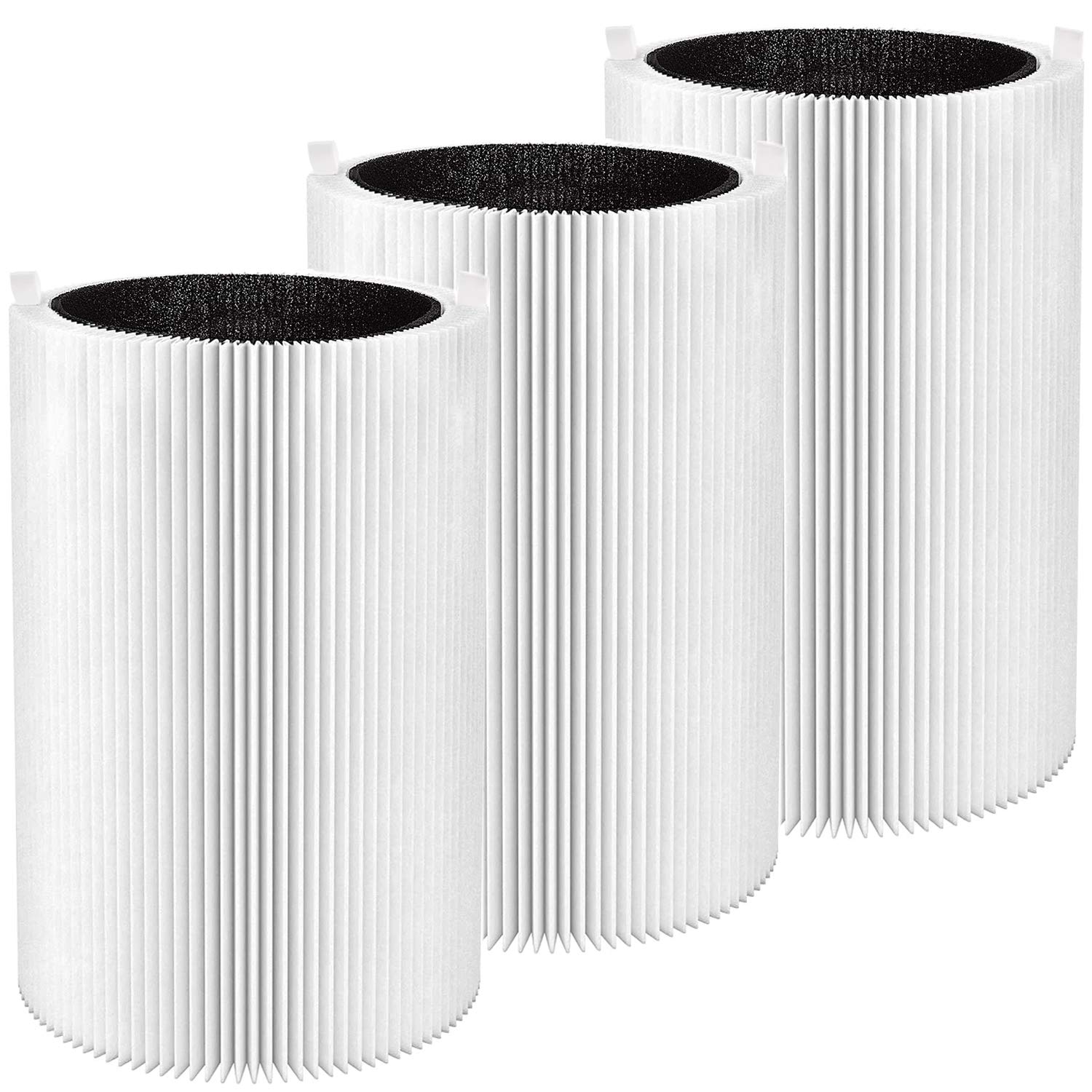 Smilyan vue avant du filtre compatible Blue Pure 411 offrant une installation sans ajustement