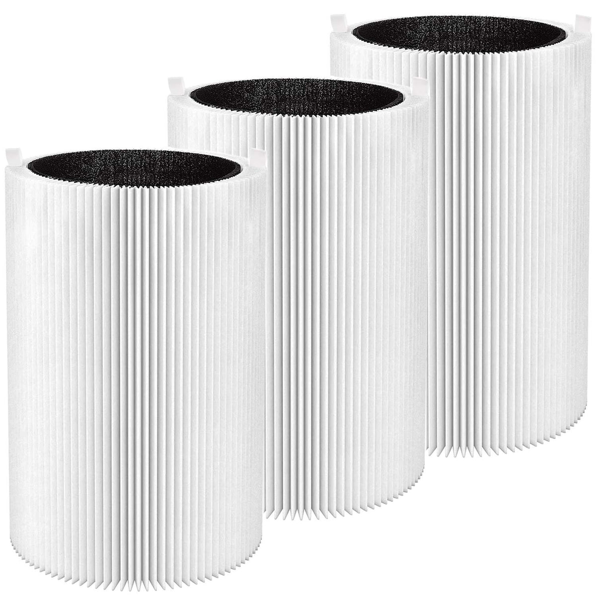 Smilyan vue avant du filtre compatible Blue Pure 411 offrant une installation sans ajustement