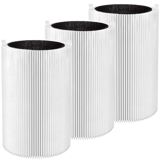Smilyan vue avant du filtre compatible Blue Pure 411 offrant une installation sans ajustement