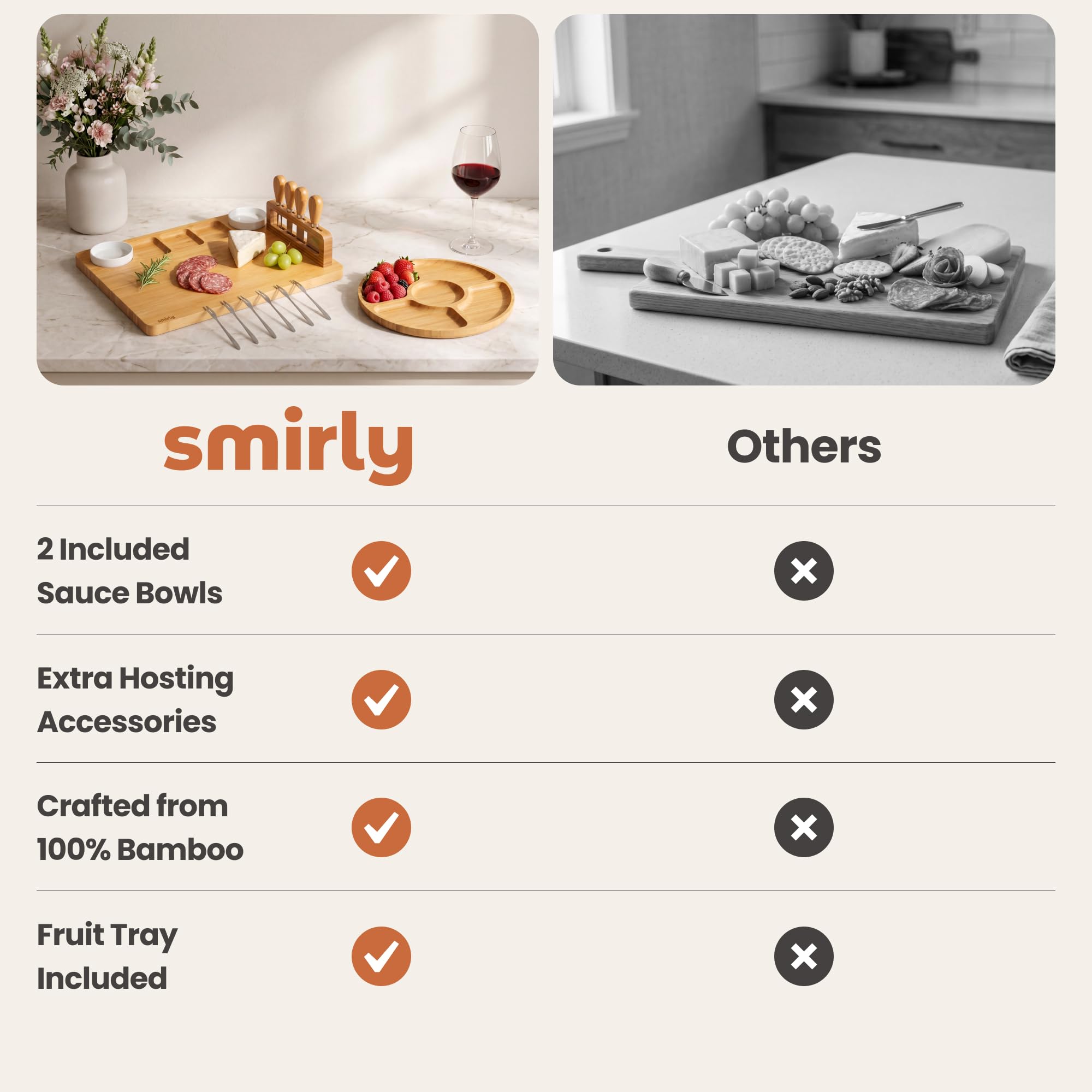 SMIRLY couteaux et fourchettes disposés pour service hygiénique