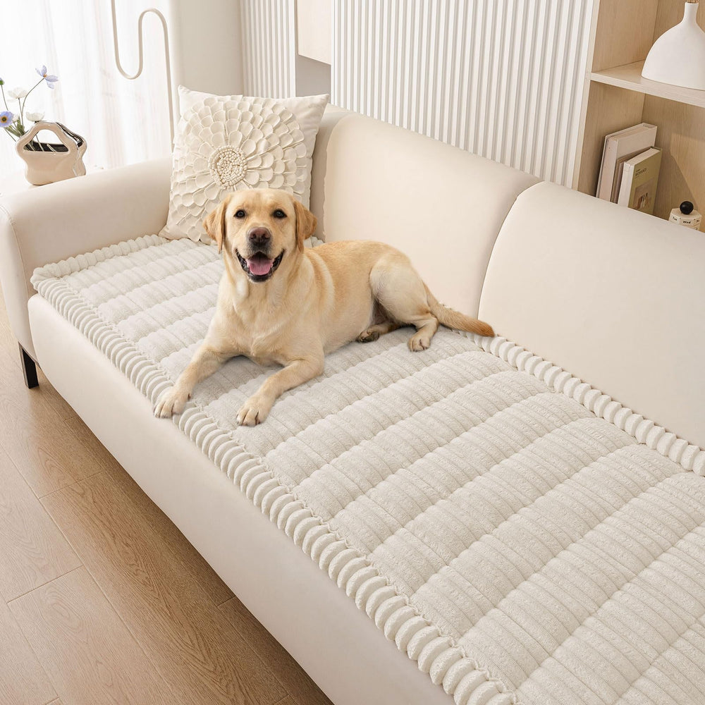 Smiry housse face montrant protection et style du canapé