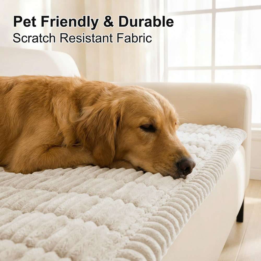 Smiry housse en usage avec chien, garde le sofa propre