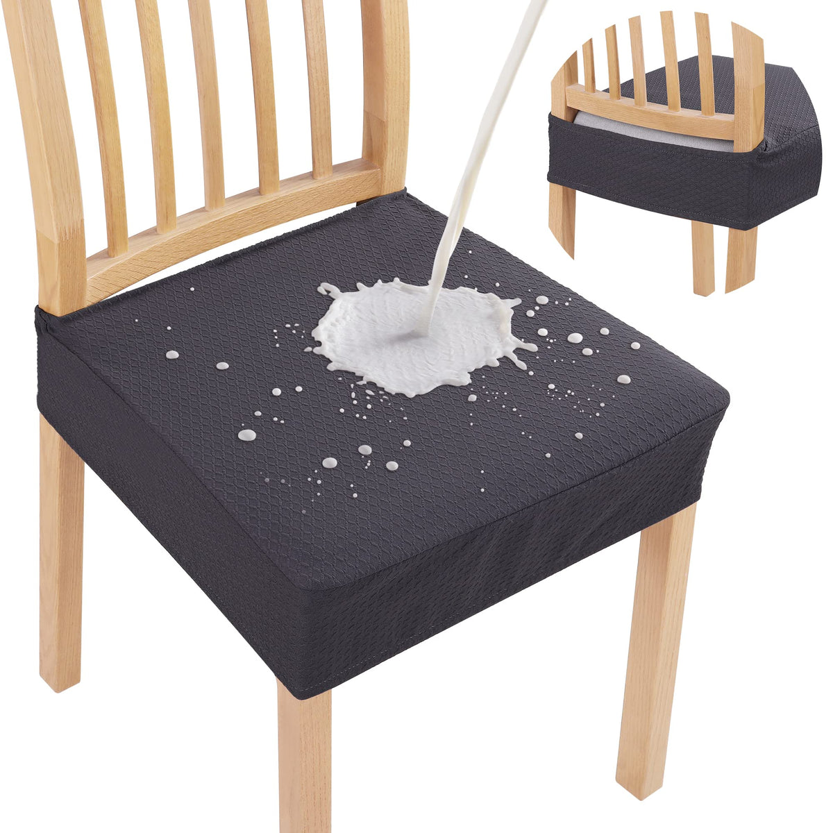 Smiry housse face avant protégeant la chaise des liquides