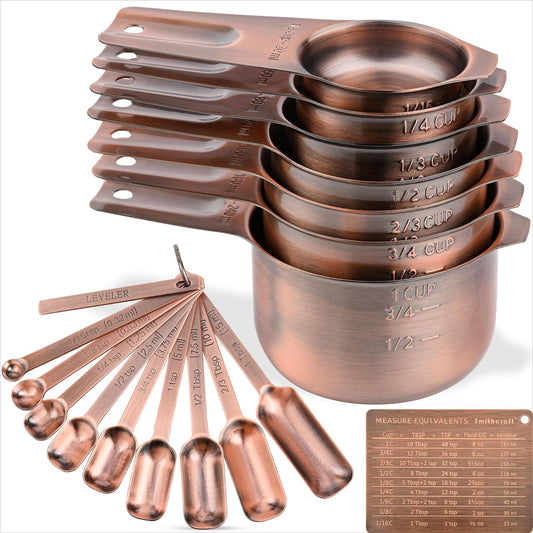 Smithcraft face avant du coffret montrant l'ensemble et l'esthétique cuivre