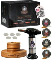SmokeTop coffret face montrant design élégant et prêt à offrir