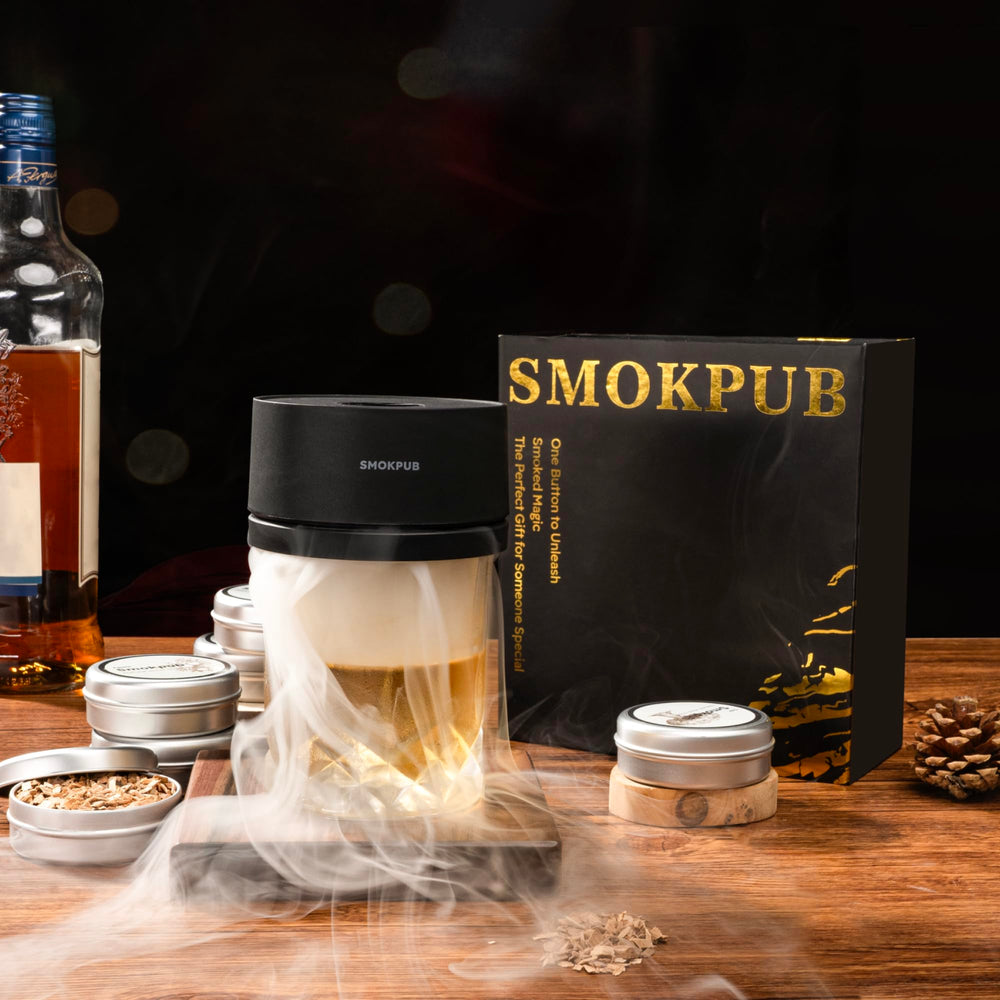 smokpub mise en scène sur un bar domestique présentant usage convivial pour invités