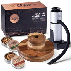 Smoky Crafts coffret face avant montrant l’ensemble prêt à l’usage et élégant