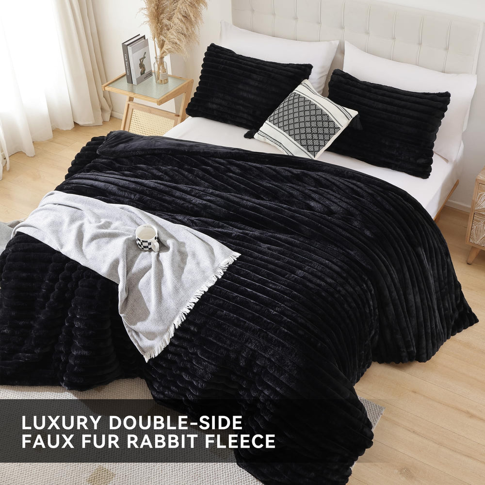 Smoofy couette installée sur lit crée ambiance cosy et chic