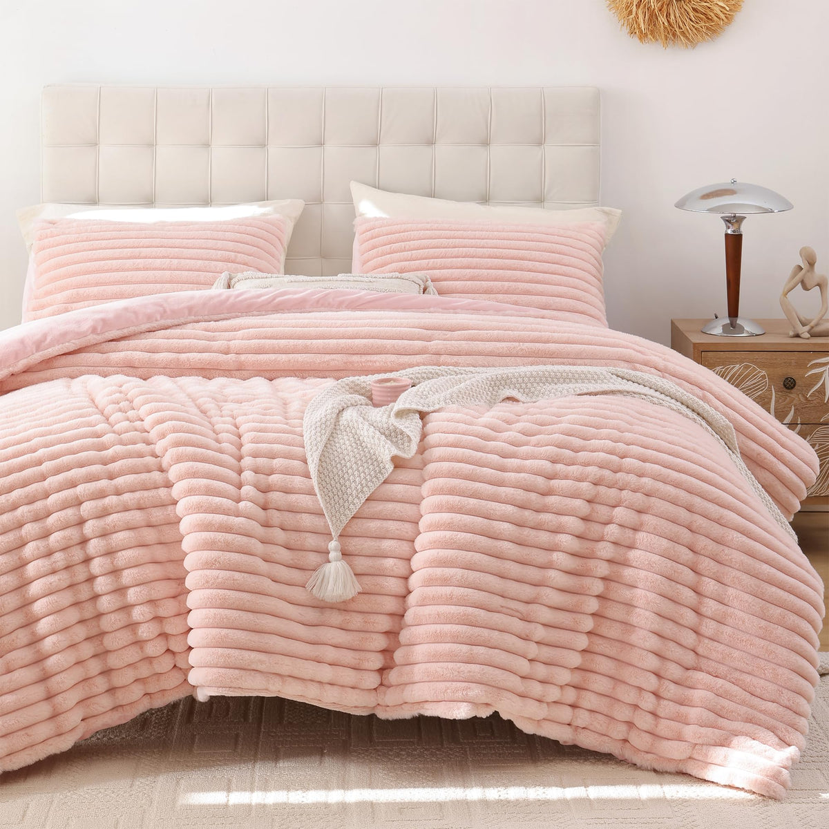 Smoofy couette pleine face entière blush pour atmosphère chaleureuse