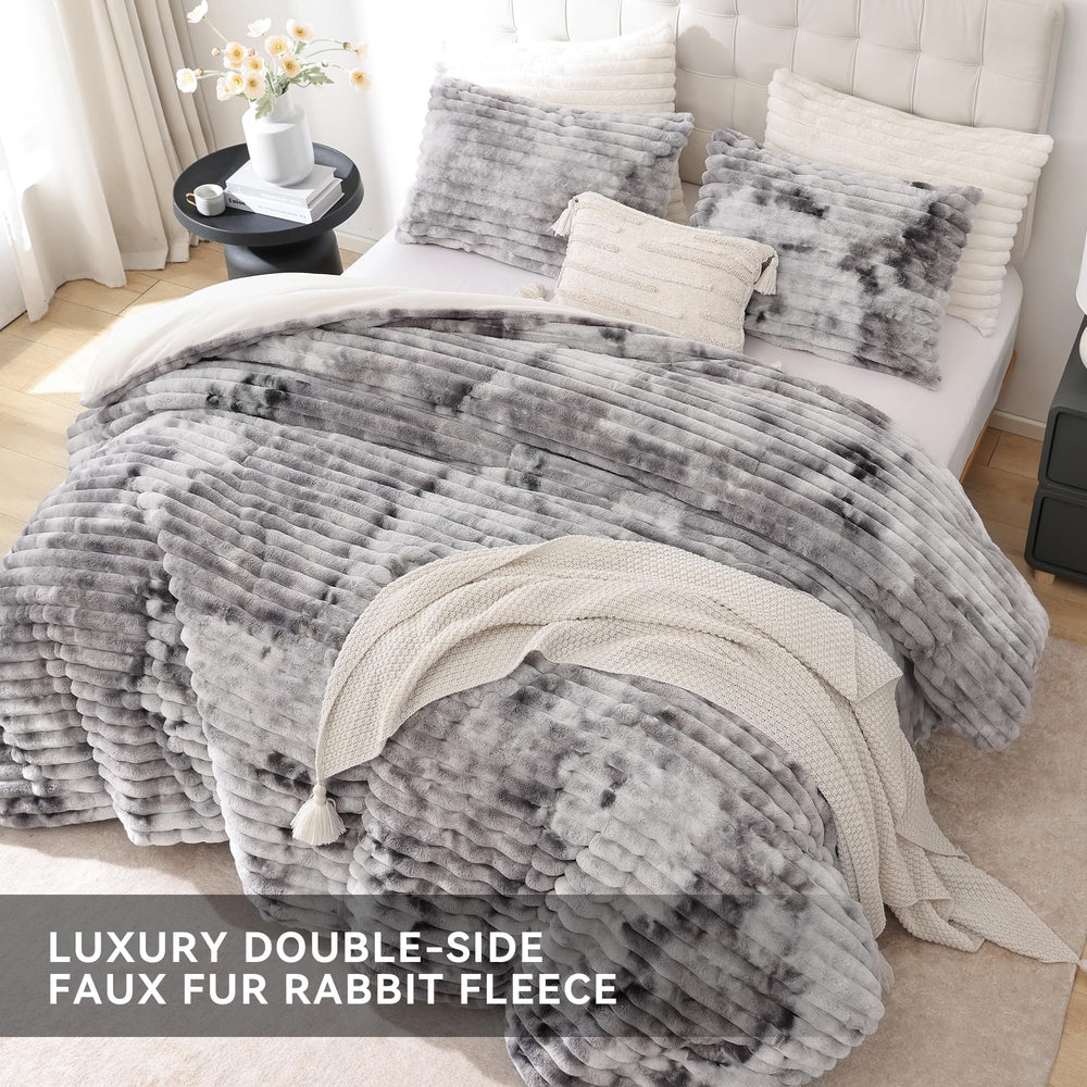 Smoofy couette sur lit en scène lifestyle pour chambre moderne et cosy