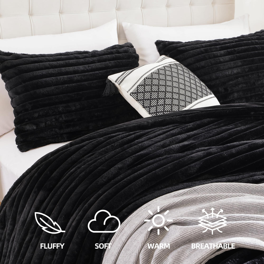 Smoofy gros plan micro-mink douceur soyeuse et toucher enveloppant