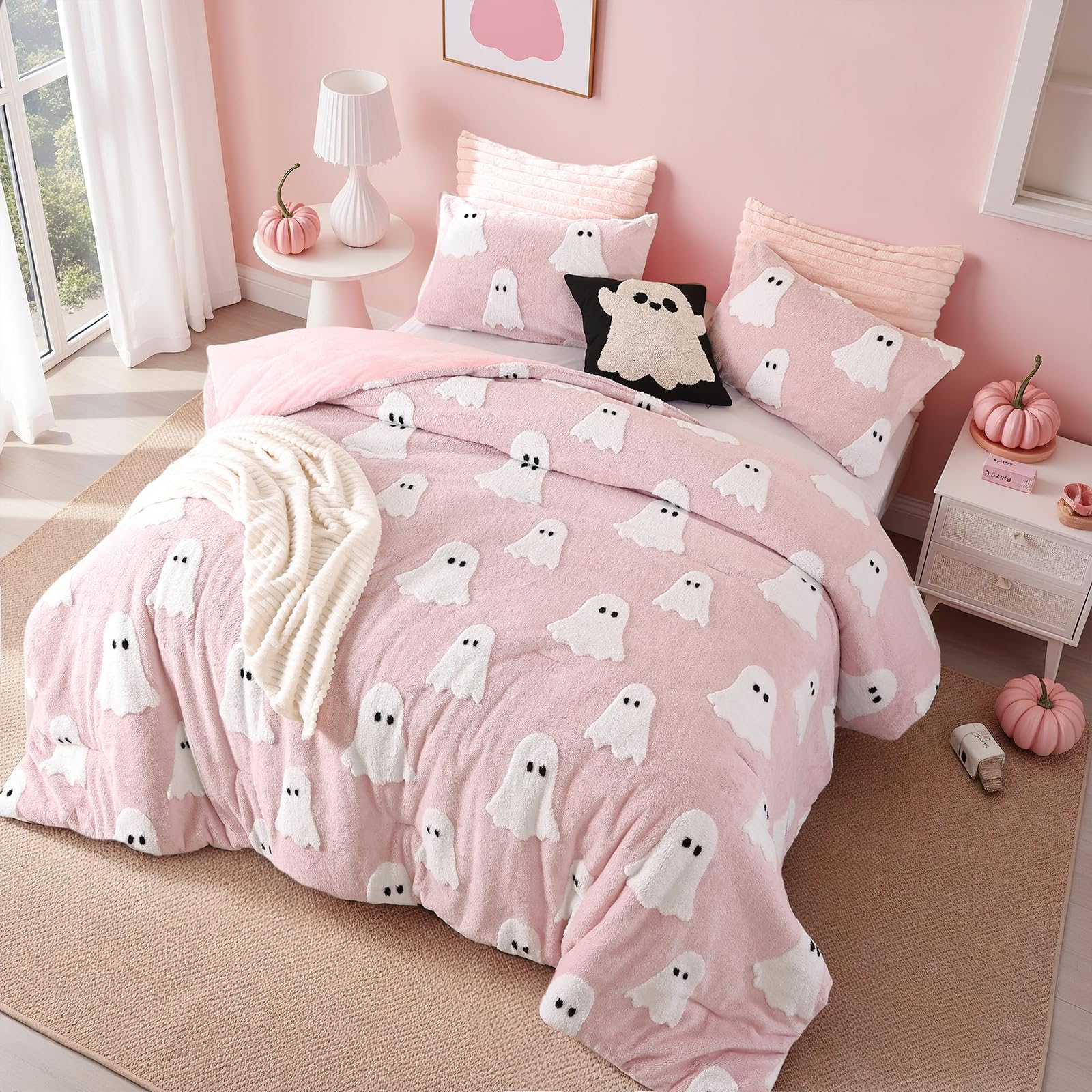 Smoofy comparaison taille couette sur un lit queen pour couverture complète