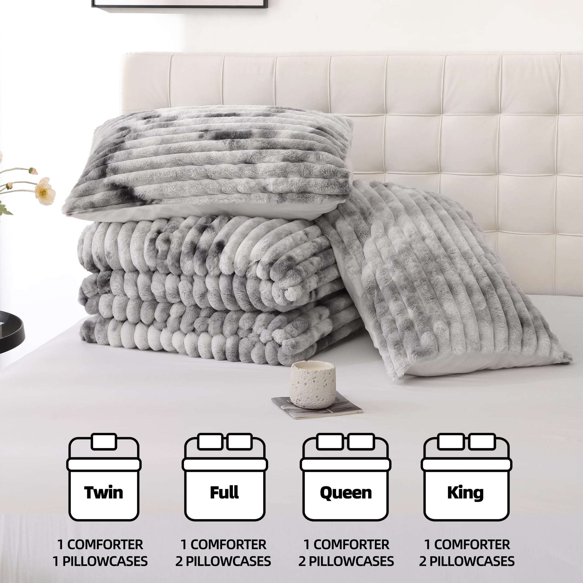 Smoofy parure emballée prête à offrir, aspect cadeau élégant