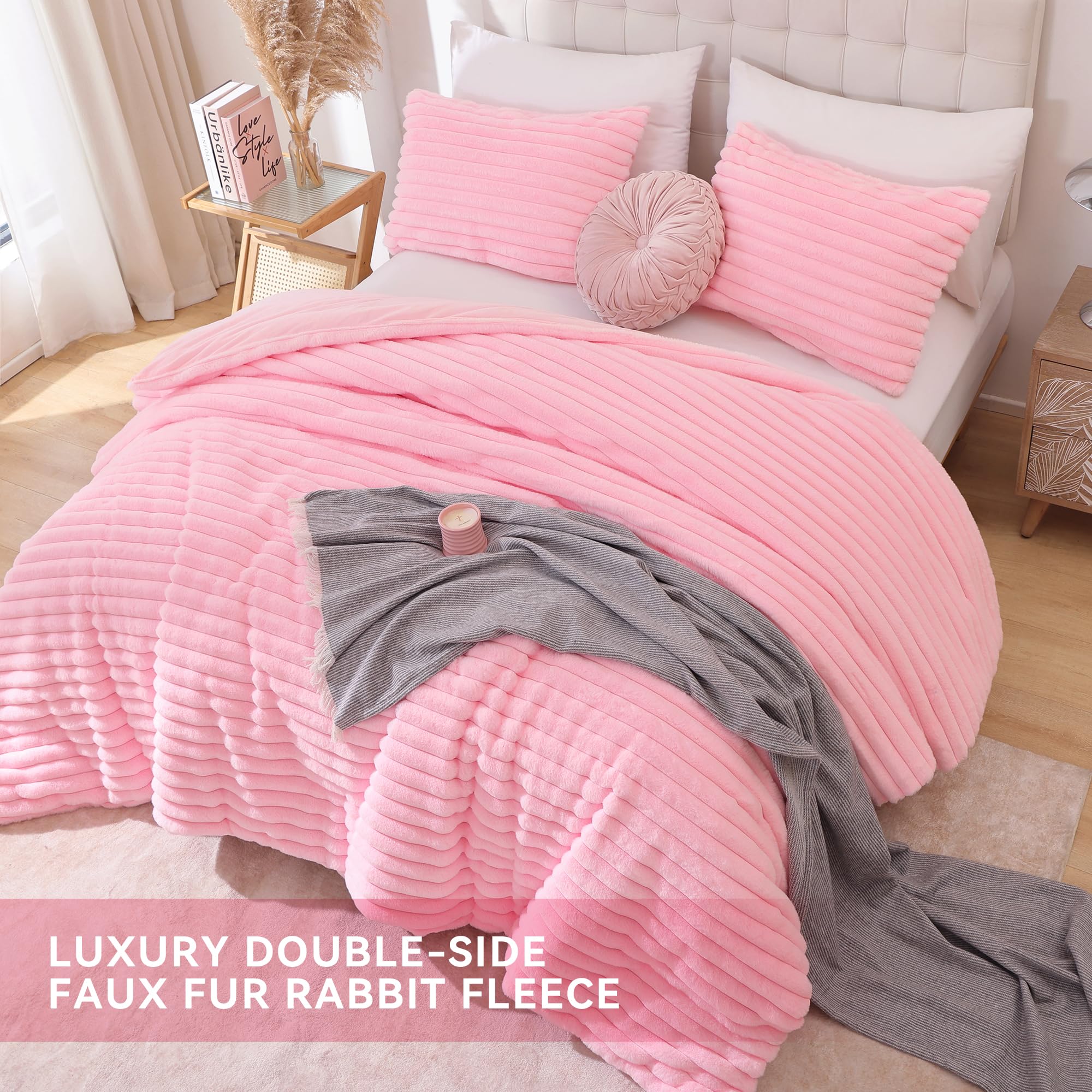 Smoofy détail du revers flanelle haute densité, conserve la chaleur efficacement