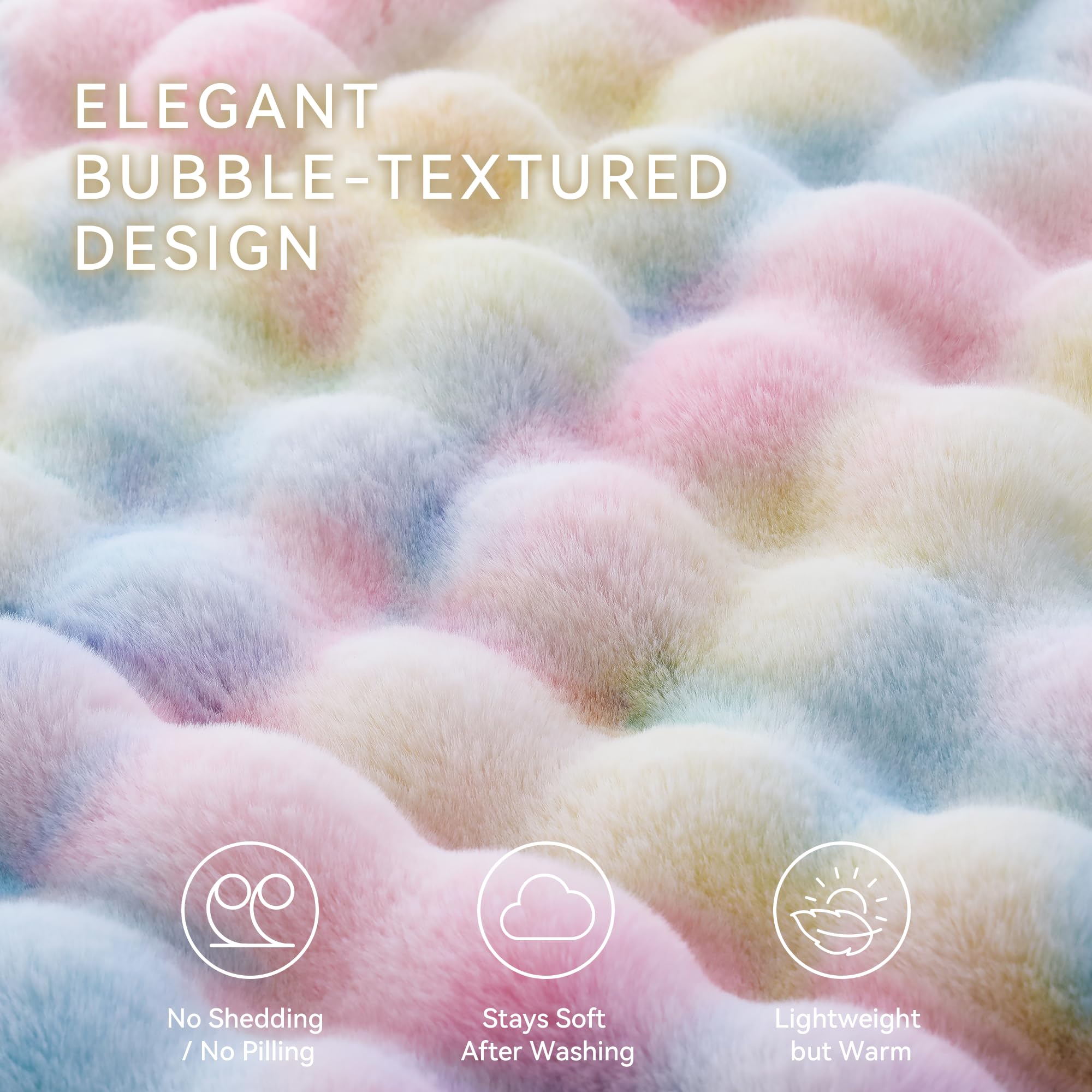 Smoofy plaid emballé prêt comme cadeau pratique et élégant